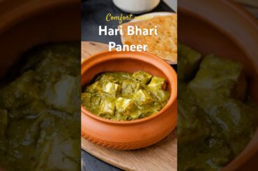 Trending Hari Bhari Paneer | My Dadi’s Favourite | Handi Paneer| Indian Comfort food #recipe #lunch