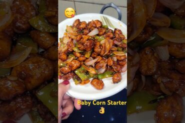 Baby Corn Salt & Pepper Perfect Starter Recipe #youtubeshorts #shorts #babycorn #viral
