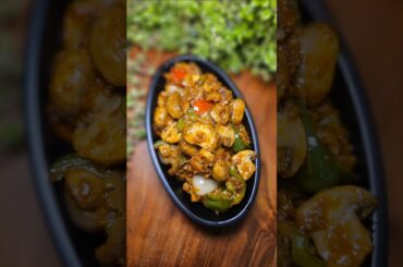 Chilli mushroom recipe #shorts #trending #shortsfeed #mushroom #viralvideo #shortvideo #viralplzz