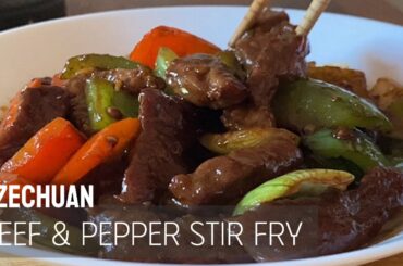 Easy Szechuan Beef Stir-Fry with Peppers | Tender, Juicy & Ready in 15 Minutes