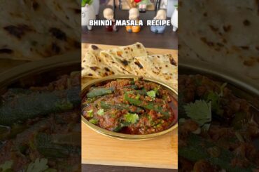 Bhindi Masala Recipe #shorts #bhindi #bhindimasala #recipe #trending #viral #bhindifry #shortvideo