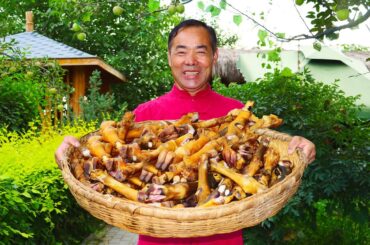 Super Spicy Lamb Trotters Recipe! Slow-Stew with Beer and Pickled Pepper! | Uncle Rural Gourmet