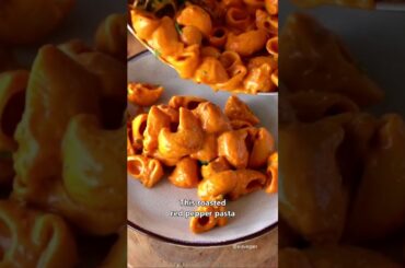 Easy Roasted Red Pepper PASTA That's Sure To Please!
