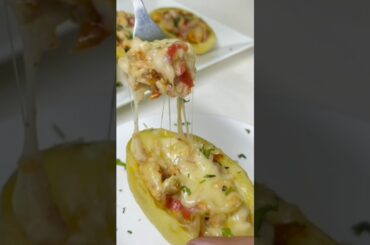 chicken Cheesy Potato #food #recipe #shortvideo #shortsfeed #short #shorts #cooking #cookingshorts