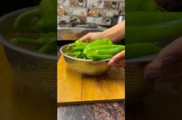 Mirchi Bharwa Recipe | Stuffed Green Chili Recipe |  #trending #viral #viralvideo #stuffedchilli