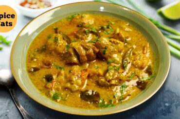 Pepper Chicken In Coconut Milk Gravy | Pepper Chicken Curry With Coconut Milk