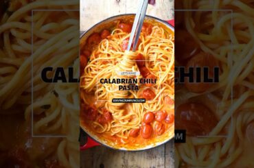 Creamy Calabrian chili pasta recipe