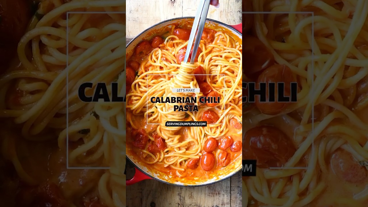 Creamy Calabrian chili pasta recipe - Chili Chili