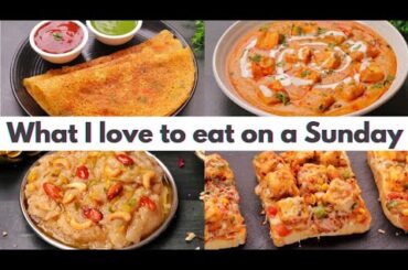 4 Quick & Tasty Recipes You Can Make On Sundays | Sunday Meal Plan