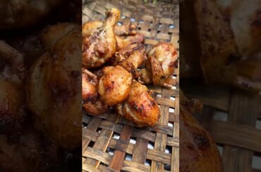 How to cook green chili with chicken leg recipe #shortsfeed #trendingshorts