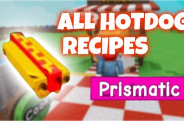 HOW TO COOK HOTDOG IN GROW A GARDEN *Secret Prismatic Recipes* #roblox