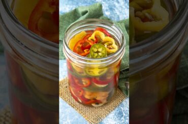 How to Make Spicy PICKLED PEPPERS