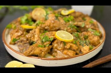 Restaurant Style Lemon Pepper Chicken | Easy Pepper Chicken Recipe