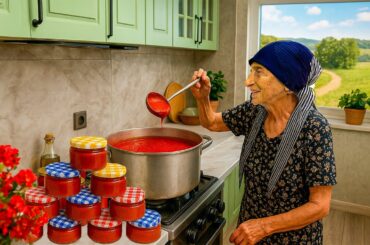 Grandma’s Secret Recipe: Homemade Red Pepper Paste & Traditional Dumplings (Gurze)