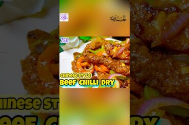Beef Chilli Dry |Beef & Chilli Dry |Quick And Easy Recipe |Cooking Recipes #shorts#viral#ytshorts