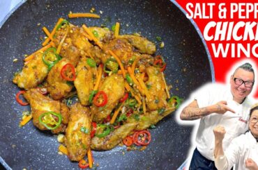 Make Crispy Salt and Pepper Chicken Wings Like a Chinese Takeaway At Home