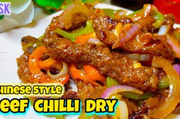 Stir Fry Beef Chilli Dry Recipe | Beef & Chilli Dry |Quick Easy and Delicious Dry Beef Chilli