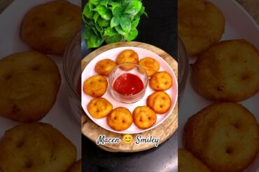 Potato Smiley Snacks Recipe #snacks #shorts #recipe #smiley #crispy #potato