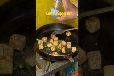 Paneer pepper dry special!! Special paneer pepper dry recipe