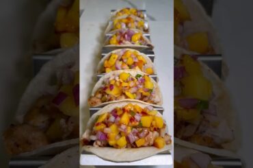 Sweet Chili Chicken Tacos