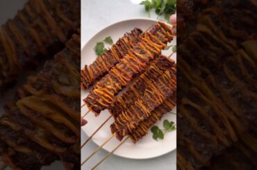 Tortilla Kebab Skewers. RECIPE #shorts #cooking #recipes #food #kebab