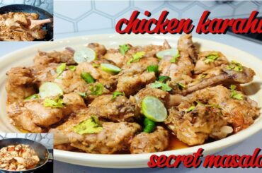 Unique and quick chicken karahi recipe by Billokadhaaba || Black pepper Chicken karahi || chicken ||