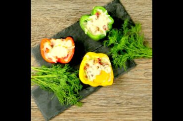 Baked Egg in Bell Pepper