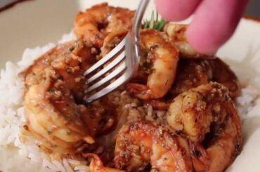 Barbecue Shrimp - New Orleans Style Garlic Pepper Shrimp Recipe