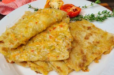 How to make Trini Pepper Roti | Potato stuffed Paratha  ( VEGAN Option)- Episode 1203