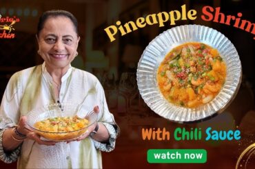 How to Cook Pineapple Shrimp With Chili Sauce | Easy Shrimp Recipe