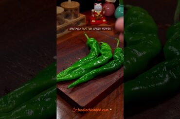 EASY STIR-FRIED BEEF WITH GREEN PEPPER RECIPE #recipe #cooking #chinesefood #beef #pepper