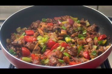 Chili mushroom recipe | How to make mushroom chili recipe