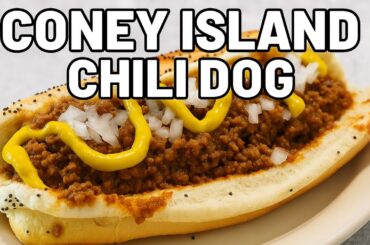 How To Make a Classic Coney Island Hot Dog Chili Sauce | Easy Homemade Recipe