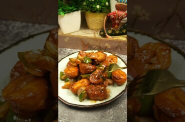 Soya Chaap Chilli Recipe #shortsfeed #shorts #short #youtubeshorts #shortvideo