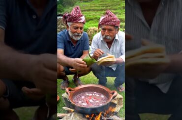 Two Grandpas Cook Red Bean Chili Stew #food