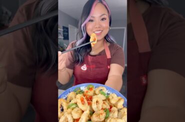 Salt and pepper fried calamari #recipe #friedsquid #friedcalamari