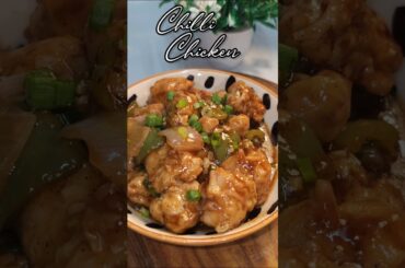 Chilli Chicken Recipe | Indo Chinese Style Chilli Chicken #shorts