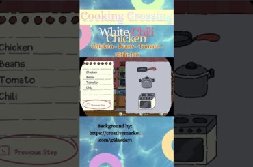 White Chicken Chili Recipe Cookulo: Puzzle Cooking Game Nintendo #cookingcrossing #cookulo #gameplay