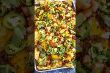 MIKE'S Late Night NACHOS Recipe (Loaded Nachos)