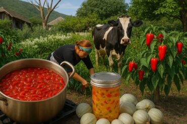 HOW TO Make Exotic Pepper Jam in Azerbaijan? - 1 Hour Of The Best Recipes