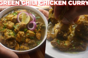 Easy Green Chili Chicken Curry Recipe