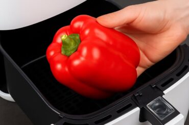 I Put a Bell Pepper in the Air Fryer - You NEED to Try This Incredible Recipe.