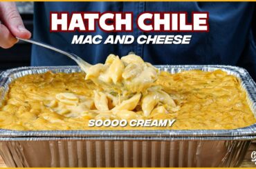 CREAMY Smoked Hatch Chile Mac and Cheese  |  Hatch Chile Recipes