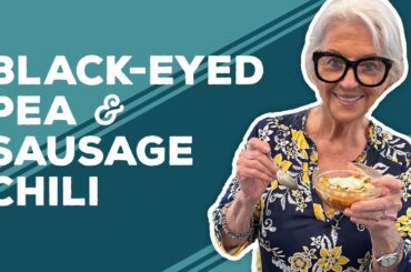 Love & Best Dishes: Black-Eyed Pea and Sausage Chili Recipe | Fall Family Dinner Ideas