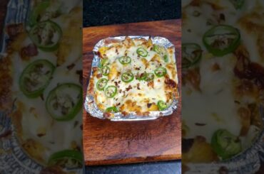 Baked Cheese Fries | Chilli Cheese Fries recipe | #shorts #ytshorts #youtube #cheese #fries #recipe