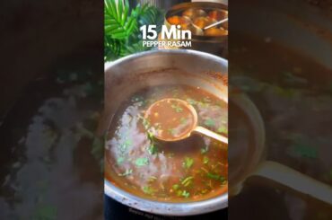 Pepper Rasam #rasam #pepper #friday #winterrecipes #winter #ytshorts #recipe