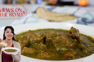 SUPER EASY!!! CHILE VERDE PORK STEW RECIPE - GREEN CHILI STEW | Mexican food recipe