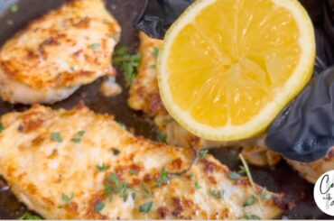 12 minute Lemon Pepper Chicken Breast | QUICK AND EASY RECIPE