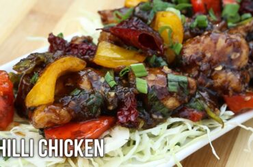 Restaurant-Style Crispy Chilli Chicken Recipe | Chilli Chicken At Home | Easy Chicken Starter