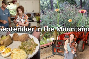 September in the Mountains: A Bounty of Peppers & A Joyful Life